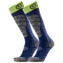 Skarpety narciarskie dla doroslych Sidas Ski Comfort srednia grubosc. Niebieskie skarpety męskie SIDAS, bez wzorów. Za 99.00 zł.