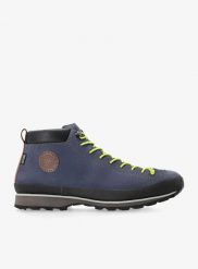 Buty outdoor Lomer Bio Naturale Mid MTX. Niebieskie trekkingi męskie LOMER, z gumy, przed kolano, bez zapięcia. Za 569.00 zł.