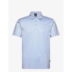 Koszulka Polo męska BOSS Palosh 30 AZZURRO slim fit niebieski (50471335-450). Niebieskie koszulki sportowe męskie Boss, m, bez wzorów, bez ramiączek. Za 279.00 zł.