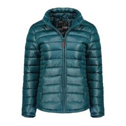 Kurtka turystyczna damska Canadian Peak Colombiana. Zielone kurtki sportowe damskie Canadian Peak, s, bez wzorów, z poliesteru, bez ramiączek, bez kaptura. Za 205.00 zł.
