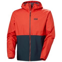 Kurtka wodoodporna Helly Hansen Hilo. Czerwone kurtki męskie Helly Hansen, m, bez wzorów, bez kaptura. Za 565.50 zł.