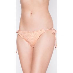 Seafolly - Figi kąpielowe hipster tie side. Pomarańczowe bikini Seafolly, bez wzorów, z elastanu. W wyprzedaży za 139.90 zł.