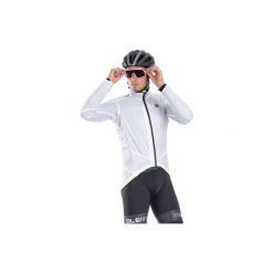 Kurtka rowerowa męska Alé Cycling Klimatik Guscio Light Pack. Białe kurtki męskie ALÉ CYCLING, m, bez wzorów, sportowe, bez kaptura. Za 379.45 zł.