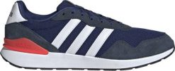 Buty męskie adidas Run 60s 4.0 granatowe JR6620 46. Buty sportowe męskie Adidas, bez wzorów, bez zapięcia. Za 273.28 zł.