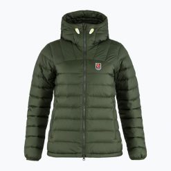 Kurtka puchowa Fjällräven Expedition Pack Down Hoodie. Zielone kurtki męskie Fjällräven, bez wzorów, z puchu, bez ramiączek, bez kaptura, trekkingowe. Za 1,475.55 zł.