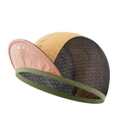 Czapka rowerowa Rockbros z daszkiem, osłona na kask - żółta. Żółte czapki damskie ROCKBROS, na lato, bez wzorów, z materiału, sportowe. Za 82.00 zł.