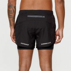 Spodenki do biegania z kieszeniami. Białe szorty damskie HYSTRIDE, bez wzorów. Za 195.00 zł.