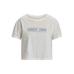 Koszulka z krótkim rękawem dla Kobiety MAGIC SWELL Biały. Białe koszulki sportowe damskie Roxy, m, bez wzorów, z bawełny, bez ramiączek. Za 109.99 zł.