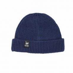 Czapka Docker – rozmiar uniwersalny – poliester z recyklingu (niebieska). Niebieskie czapki damskie SURF MONKEY, na zimę, bez wzorów, z materiału. Za 119.95 zł.