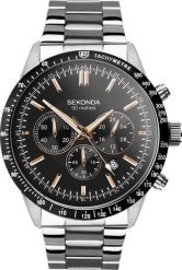 Zegarek Sekonda Zegarek męski Sekonda 30023 srebrny. Szare zegarki męskie Sekonda, bez wzorów, srebrne. Za 650.00 zł.