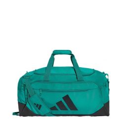TORBA TRAINING DEFENDER DUFFLE MEDIUM. Czarne torby sportowe męskie Adidas, bez wzorów, z materiału, na ramię. Za 179.00 zł.