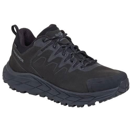 Buty trekkingowe męskie Karrimor Goshawk Low. Czarne buty zimowe męskie Karrimor, bez wzorów, z materiału, bez obcasa, bez zapięcia. W wyprzedaży za 269.99 zł.