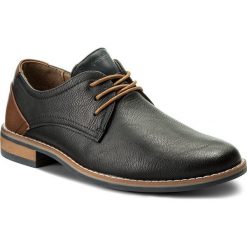 Półbuty LANETTI - MYL8089-1 Granatowy. Buty wizytowe męskie marki Lanetti. Za 119.99 zł.