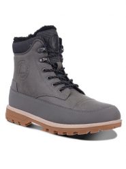 Luhta Trapery Reilu 78562 400 L Szary. Szare buty zimowe męskie Luhta, bez wzorów, z materiału, bez obcasa, bez zapięcia. Za 299.99 zł.