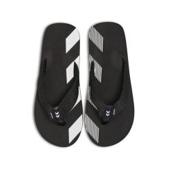 Klapki w jodełkę Hummel Sport. Czarne klapki męskie Hummel, bez wzorów, bez zapięcia. Za 154.00 zł.