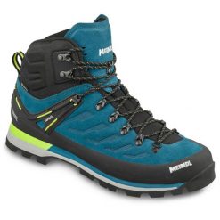 Buty trekkingowe męskie MEINDL Intervale GTX z membraną Gore-Tex. Niebieskie trekkingi męskie MEINDL, z gore-texu, bez zapięcia. Za 1,199.90 zł.