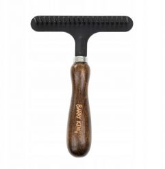 Barry King Ekskluzywne zgrzebło poprzeczne, dla zwierząt, metalowa nasada, 20 pinów, wym.11x15,1cm. Golarki i trymery Barry King. Za 21.83 zł.