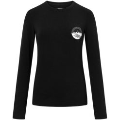 Longsleeve damski VIKING Escalante Lady Bamboo. Czarne bielizna sportowa damska Viking, s, bez wzorów. Za 189.90 zł.