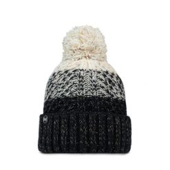 Czapka BUFF KNITTED & FLEECE BAND BEANIE AKNA. Czarne czapki damskie Buff, na zimę, bez wzorów, sportowe. W wyprzedaży za 118.93 zł.