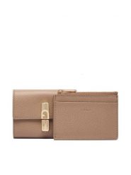 Furla Portfel Iride S WP00640 ARE000 CN 4563S Beżowy. Brązowe portfele damskie Furla, ze skóry. Za 674.99 zł.
