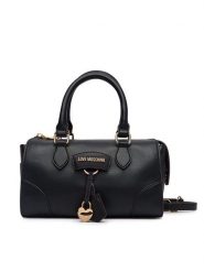 LOVE MOSCHINO Torebka Charmy JC4157PP1PL1300A Czarny. Czarne torebki do ręki damskie Love Moschino, bez wzorów, ze skóry, bez dodatków. Za 1,029.00 zł.
