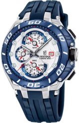 Zegarek Festina Zegarek męski Festina F20755-1 niebieski. Niebieskie zegarki męskie Festina, bez wzorów. Za 999.00 zł.