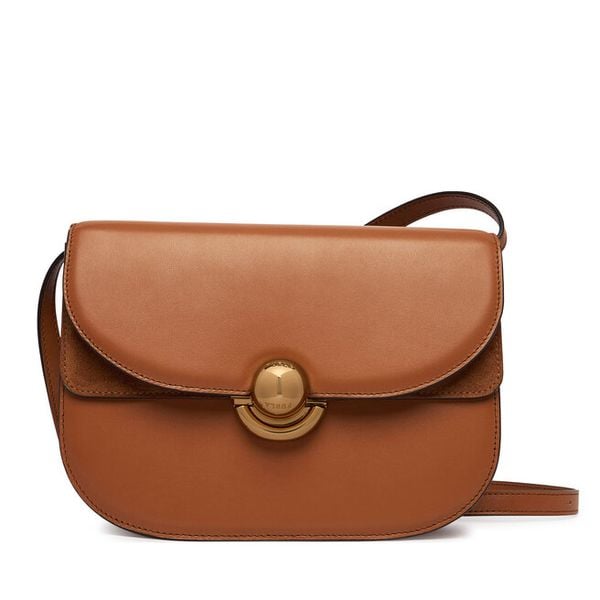 Torebka Furla. Brązowe listonoszki damskie Furla, bez wzorów, bez dodatków. Za 1,259.99 zł.