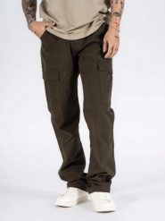 Męskie Spodnie Materiałowe Marcus Gerry Cargo 5052 Olive Green 16-200145. Zielone spodnie materiałowe męskie MARCUS, bez wzorów, z materiału. Za 169.99 zł.