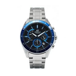 Zegarek Casio. Szare zegarki męskie Casio, bez wzorów, srebrne. Za 489.99 zł.