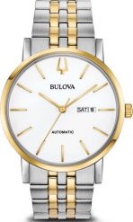 Zegarek Bulova Zegarek męski Bulova 98C130 srebrny. Szare zegarki męskie Bulova, bez wzorów, srebrne. Za 1,399.00 zł.