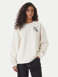 HUGO Bluza Classic 50560782 Beżowy Relaxed Fit. Brązowe bluzy damskie Hugo, l, bez wzorów, z bawełny, bez ramiączek, bez kaptura. Za 429.99 zł.