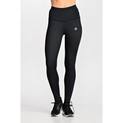 Legginsy Petite ocieplane do biegania damskie Nessi Sportswear. Czarne legginsy damskie NESSI SPORTSWEAR, bez wzorów. W wyprzedaży za 399.00 zł.