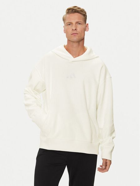 Adidas Bluza Elevated ALL SZN Terry Loop IY6577 Biały Loose Fit. Białe bluzy męskie Adidas, m, bez wzorów, z bawełny, bez ramiączek, bez kaptura. Za 229.99 zł.