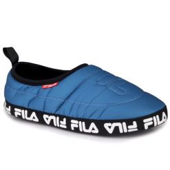 Klapki męskie sportowe Fila COMFIDER. Czarne klapki męskie Fila, bez wzorów, z gumy, bez zapięcia. Za 121.72 zł.