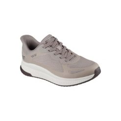 Buty sportowe Skechers Bobs Squad 4. Białe buty sportowe męskie Skechers, bez wzorów, z bawełny, bez zapięcia. Za 390.00 zł.