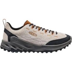 Buty trekkingowe Keen Jasper Zionic. Brązowe trekkingi męskie Keen, z materiału, bez zapięcia. Za 665.50 zł.