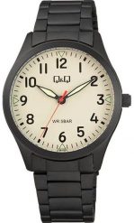 Zegarek Q&Q Q76B-002P męski wodoszczelny czarny matowy . Czarne zegarki męskie Q&Q, bez wzorów. Za 169.00 zł.