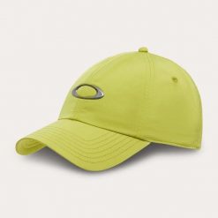 Czapka z daszkiem unisex Oakley TINCAN LX zielona FOS901486-77P. Zielone czapki damskie Oakley, bez wzorów, z nylonu, sportowe. Za 133.17 zł.