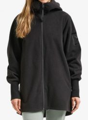 Bluza polarowa damska Didriksons Rinda Fullzip. Czarne bluzy damskie Didriksons, l, bez wzorów, z dzianiny, biznesowe, bez ramiączek, bez kaptura. Za 474.55 zł.