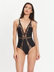 Passionata Body Rodeo P47L80 Czarny. Czarne body Passionata, bez wzorów, z syntetyku. Za 229.99 zł.