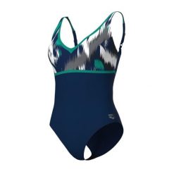 Strój kąpielowy damski jednoczęściowy modelujący basen Arena Bodylift. Niebieskie stroje kąpielowe damskie ARENA, xs, bez wzorów. Za 249.99 zł.