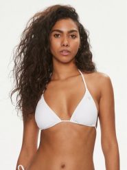 Guess Góra od bikini E4GJ00 LY00K Biały. Białe bikini Guess, z aplikacjami, z syntetyku. Za 149.99 zł.