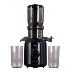 ELDOM WYCISKARKA WOLNOOBROTOWA PJ350 250 W CZARNA DWA FILTRY NOWEJ GENERACJI HEAVY PRESS. Czarne wyciskarki Eldom. Za 269.99 zł.