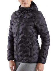 Kurtka puchowa turystyczna damska Viking Aspen naturalny puch. Czarne kurtki sportowe damskie Viking, s, z aplikacjami, z materiału, bez ramiączek, bez kaptura, trekkingowe. Za 259.00 zł.