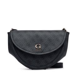 Torebka Guess. Czarne listonoszki damskie Guess, z aplikacjami, bez dodatków. Za 584.99 zł.