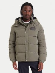 Aeronautica Militare Kurtka zimowa 262AB3072UCT04358 Khaki Regular Fit. Brązowe kurtki męskie Aeronautica Militare, na zimę, m, bez wzorów, z syntetyku, bez kaptura. Za 1,549.00 zł.