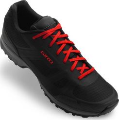 Giro Buty męskie GIRO GAUGE black bright red roz.42 (NEW) uniwersalny. Czarne buty sportowe męskie Giro, bez wzorów, bez zapięcia. Za 400.41 zł.