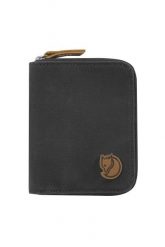 Portfel Fjallraven Zip Wallet. Szare portfele męskie Fjällräven, bez wzorów, z materiału. Za 147.15 zł.