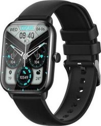 Smartwatch Colmi C61 Czarny (C61). Czarne zegarki smartwatch Colmi, bez wzorów. Za 91.60 zł.