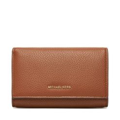 Portfel MICHAEL Michael Kors. Brązowe portfele damskie MICHAEL Michael Kors. Za 599.99 zł.
